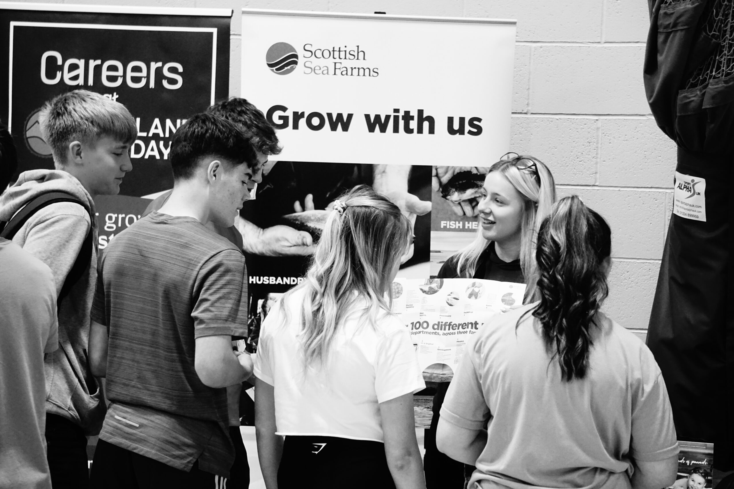 Careers fair aims to introduce youngsters to aquaculture Scottish Sea